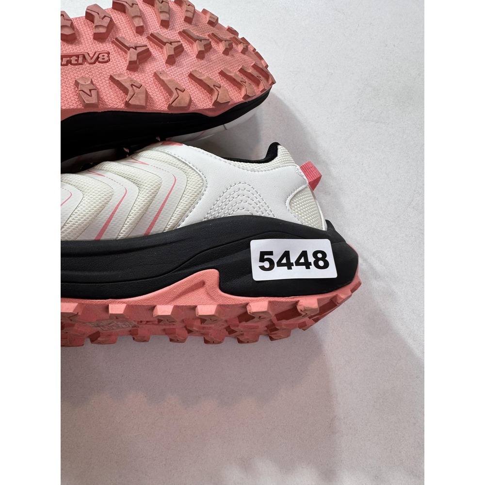 NORTIV 8 Shoes Womens Size 8 White Pink Mesh Trail Running Sneakers Hiking - Picture 9 of 9